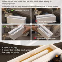 Relaxing Flame Mist Humidifier