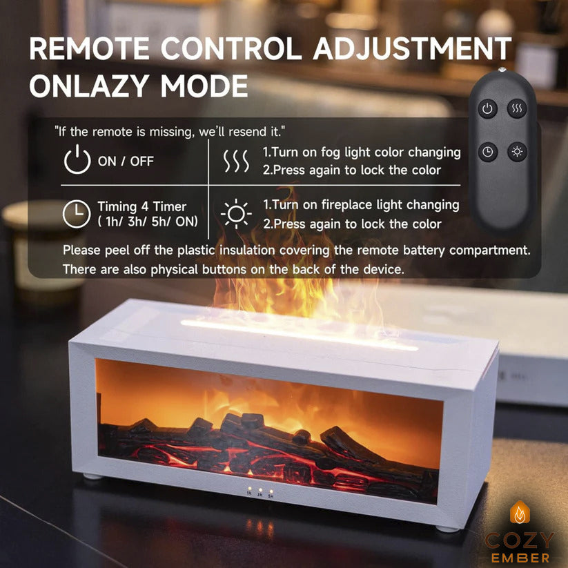 Relaxing Flame Mist Humidifier